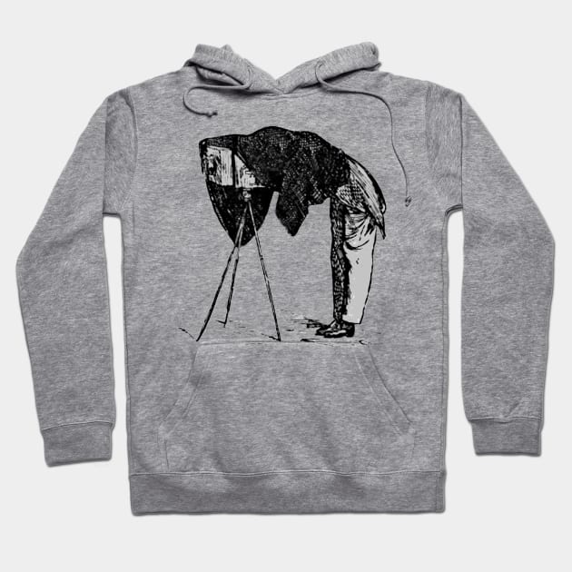 Photographer Hoodie by WickedNiceTees